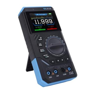 Imagem de Luocute Multímetro Digital, Osciloscópio DST 210 10MHz Largura de Banda, Taxa de Amostragem de 48mA/s 3 Em 1 Multímetro, Gerador de Sinal para Teste de Tensão, Corrente, Capacitância e