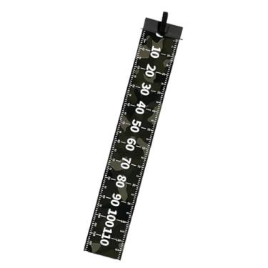 Imagem de UGPLM Régua de pesca dobrável Fita de peixe água salgada Comprimento preciso 120 cm de peixe portátil Medição da régua para iates de barco Deck de pesca, 20x120cm