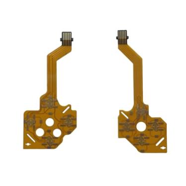 Imagem de TGDPLUE Conjunto de cabos flexíveis de botão de reparo para portal PS 5 - fita de joystick de substituição para Ps Portal Left & Right Analog Sticks (Fix Drift/Unresponsive)