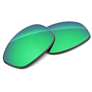Imagem de Tintart Lentes de substituição de desempenho compatíveis com RayBan RB4115 57 mm polarizadas gravadas, Verde esmeralda - Polarizado máximo, One Size