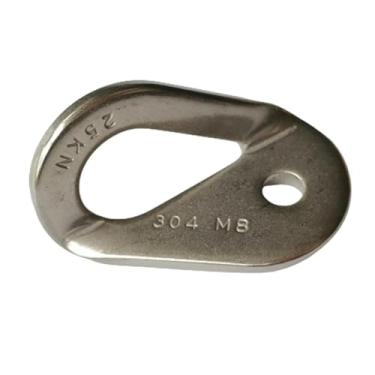 Imagem de Generic Âncora de escalada, gancho de escalada, equipamento para atividades ao ar livre, aço inoxidável resistente para ambientes internos e externos, rede, M8