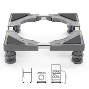 Imagem de Suporte de base móvel Nefish Mini Geladeira Cinza