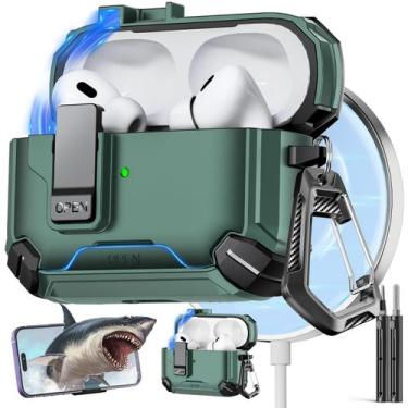 Imagem de Capa com suporte de telefone e kit de limpeza para AirPods Pro - Ineso