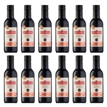 Imagem de 12 Mini Vinho Tinto Suave Quinta Do Morgado Baby 245ml Lembrancinha Casamento
