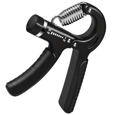 Imagem de Treinador de força de aderência, fortalecedor de mão com resistência ajustável de 5 a 60 kg, fortalecedor de antebraço, exercitador de mão para construção muscular e recuperação de lesões