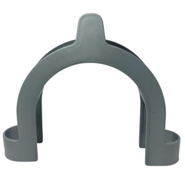 Imagem de Kit 2un Guia Suporte Curva para Mangueira Saída para Lavadora Electrolux LAC09 LT50 LED14 62810035