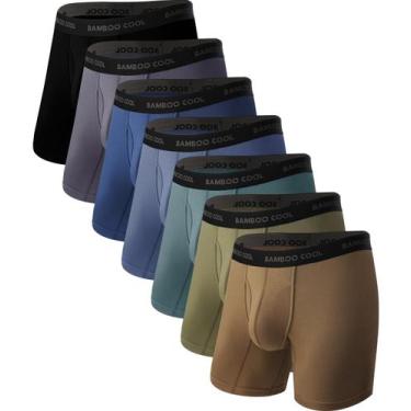 Imagem de Cuecas boxer BAMBOO COOL, roupa íntima masculina ultra confortável e m