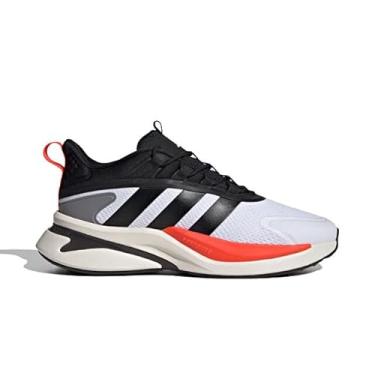 Imagem de Tênis Branco e Preto com Amortecimento Adidas