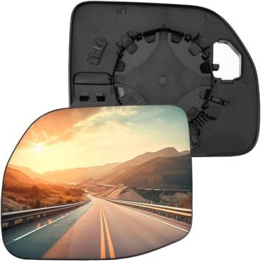 Imagem de LOIYLLEN Substituição do espelho lateral do motorista para Ford Maverick 2022 2023 2024 - Vidro do espelho do lado esquerdo, vidro dos espelhos retrovisores