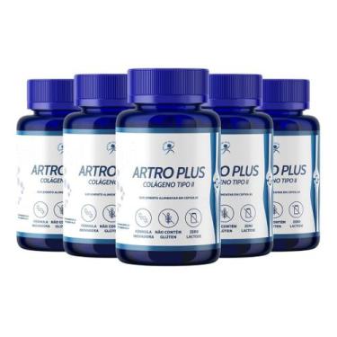 Imagem de Artro Plus Colágeno Tipo 2 300 Cáps 5 Frascos - NUTRIGENES
