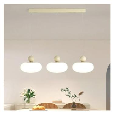 Imagem de Luminária de teto LED Lustre Luzes de teto modernas Luz de teto compatível com ilha de cozinha Mesa de jantar Sala de estar Bar Iluminação de decoração LED interna Luminária de lustre