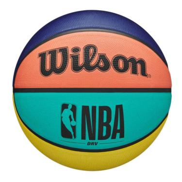 Imagem de Bola de Basquete Quadras Externas Treinos Jogos NBA DRV Brigh Tamanho 7 Wilson