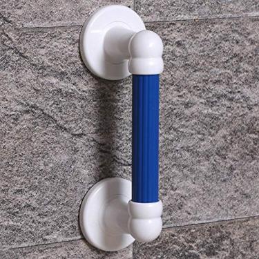 Imagem de XNXWDZ Corrimãos de segurança, alças, corrimãos de segurança para vaso sanitário, adequado para idosos (azul)