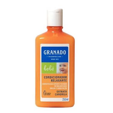 Imagem de Condicionador Granado Relaxante Bebê Camomila 250ml Vegano Sem Paraben