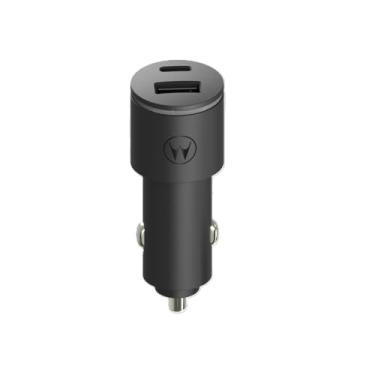 Imagem de Motorola, Carregador Veicular Turbo Power™ 45W CHR-0679, Porta USB-A e USB-C