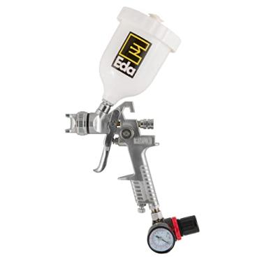 Imagem de Eda 8TE Pistola para Pintura Pneumática tipo Gravidade HVLP 600mL Bico 1.4mm com Manômetro