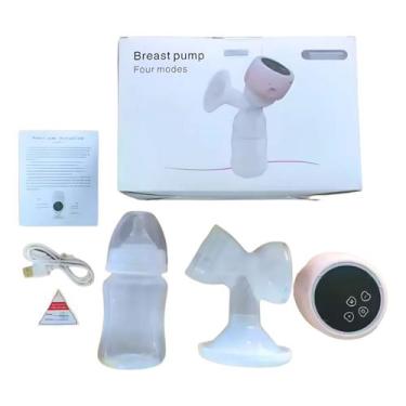 Imagem de Bomba Sucção Tira Leite Elétrica LED 3 Modos 9 Níveis De Intensidade P