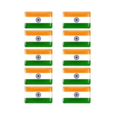 Imagem de Adesivos De Epóxi Com Bandeiras Da Espanha 10pcs Decoração De Interior