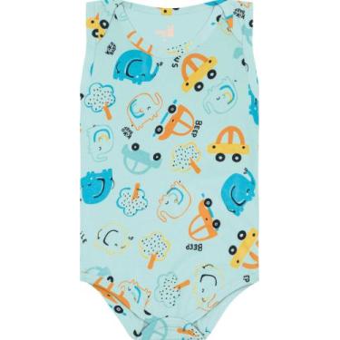 Imagem de Body regata bebe 13540 kiko e kika - Kiko baby, Verde claro, P