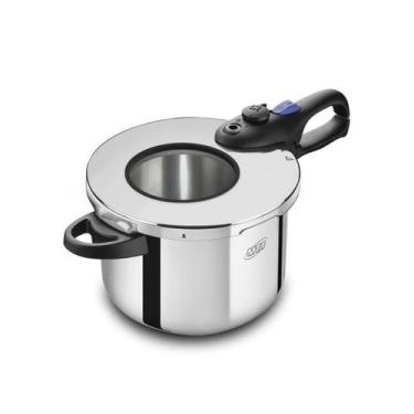 Imagem de Panela De Pressao Inox Com Visor MTA 6,0 Litros 6020