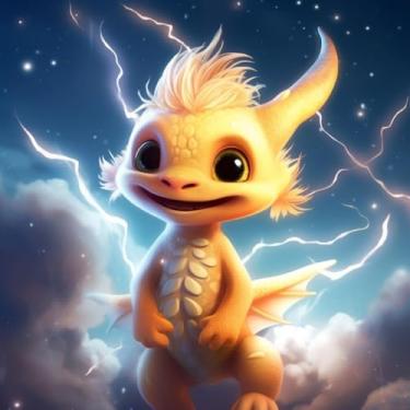 Imagem de Adesivo Decalque de Parede Estilo Anime Monstros Fofinhos para Quartos de Criança 50x50cm