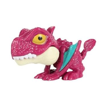 Imagem de Brinquedo Criativo de Dinossauros de Dedo para Crianças - Triceratops 