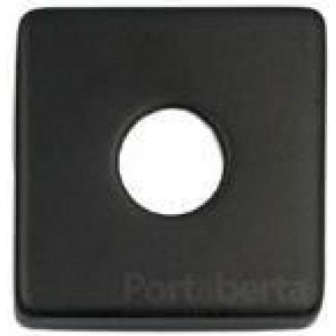 Imagem de Kit Roseta Avulsa Fechadura Externa Imab Preto Preta