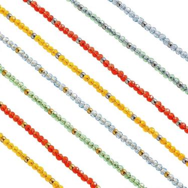 Imagem de See Sea Joias à prova d'água – Pulseira fina de quartzo natural – revestido de PVD em ouro amarelo 18 k em aço inoxidável cirúrgico – Hipoalergênico garantido – À prova de suor/à prova d'água/sem