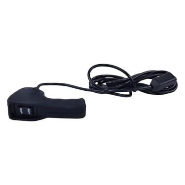Imagem de JZGRDN 83665 Controle remoto de guincho portátil compatível com Ford Dodge Ram Jeep Truck Wiches para todos os pacotes de controle de guincho com plugues redondos de 3 ou 5 fios