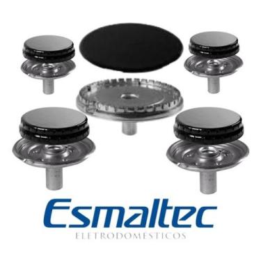 Imagem de Kit Espalhadores com Sorvetes Fogao Esmaltec Agata 5 Bocas