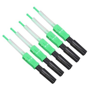 Imagem de Hyuduo Conector Rápido de Fibra óptica SC, Conector Rápido de Núcleo Cerâmico de Modo único para Cabo de 2 Mm 3 Mm, Fácil Instalação Com Perda de ≤ 0,2 DB, Desempenho Estável de -40 ° F a 185 ° F