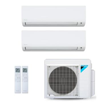 Imagem de Ar-Condicionado Multi Split Inverter Daikin 18.000 BTUs (2x Evap HW 9.000) Quente/Frio 220V