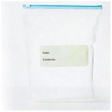 Imagem de Kit 20 Sacos Herméticos Para Armazenar Alimentos Reutilizável Congelador saco congelar(G - 10pçs(32X25CM))