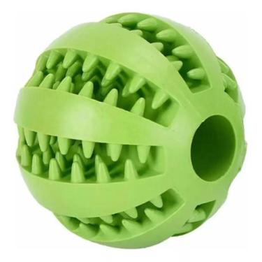 Imagem de Bolinha 7cm Brinquedo Interativo Porta Petisco Para Pet Cães - Pet For