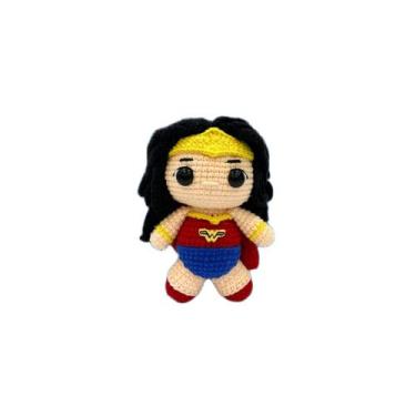 Imagem de Kit Amigurumi DC Liga Da Justiça - Coats, Mulher Maravilha