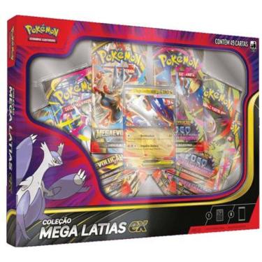 Imagem de Jogo De Cartas Pokemon Box Mega Latias Ex Copag