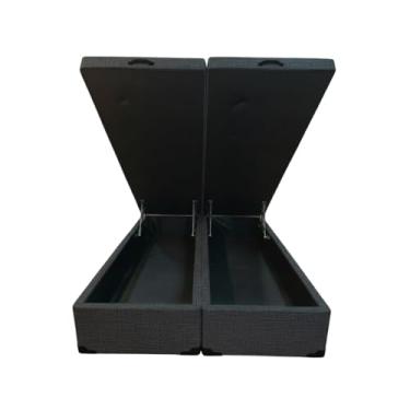 Imagem de Cama Queen Box Baú Bi-partida 79 Blindada - Linhão (Linhão - Turim Petróleo)