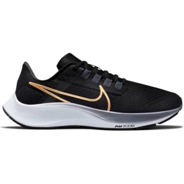 Imagem de Nike Wmns Air Zoom Pegasus 38 (CW7358-004) Running Womens, Black Gold, 12 US