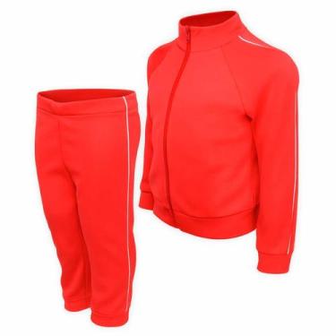 Imagem de Conjunto Juvenil Helanca Blusa com Zíper e Calça com Friso - Sete Sete