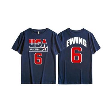 Imagem de Camiseta Masculina Oversize Vintage Dream Team 1992 Basquete Casual Al