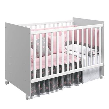 Imagem de Berço Nacional Mel Branco Brilho - Reller