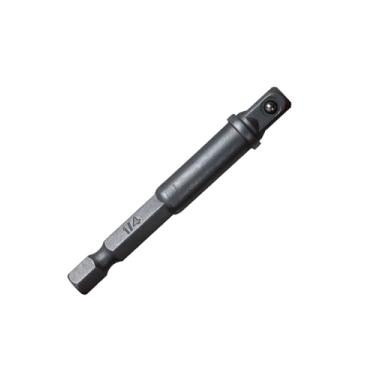 Imagem de Adaptador de soquete de grau de impacto de 1/4 polegada, haste hexagonal para adaptador de broca quadrada