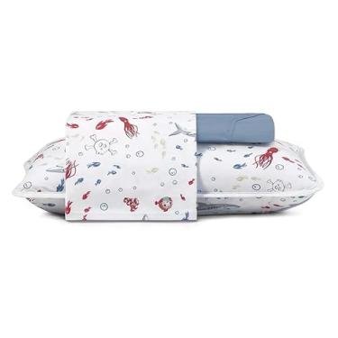 Imagem de Altenburg, Jogo Cama Casal 4Pcs Mundo Kids Malha Algodão Altenburg Cor:Nautico