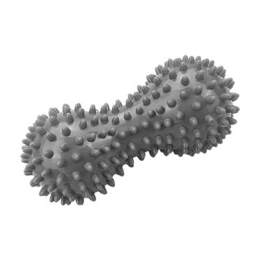 Imagem de Bola de massagem, bola de massagem para costas, pescoço, ombro, coluna, pernas, quadris, ioga fitness relaxamento muscular bola de fáscia (cinza, 1 peça)