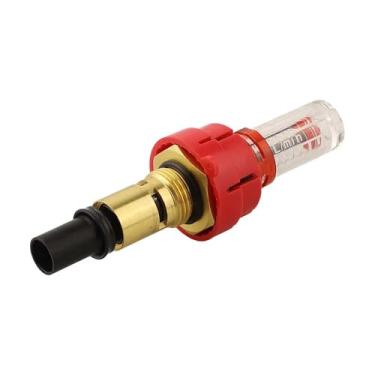 Imagem de Conjunto De 6 Reguladores De Vazão Para Aquecimento De Piso Radiante De 1/2" E 3/8" Em Latão, Monitoramento De Fluxo Em Tempo Real, Visor Removível Para Sistemas De Distribuição.(3/8'')