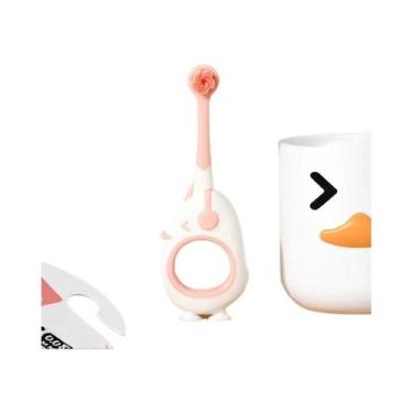 Imagem de Escova De Dentes Infantil De Desenho Animado Fofa Para Bebês De 0 a 3 