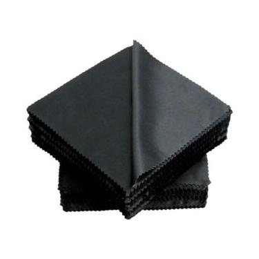 Imagem de Pano De Limpeza De Microfibra Para Óculos 13x13cm, Pacotes Com 5, 10 O