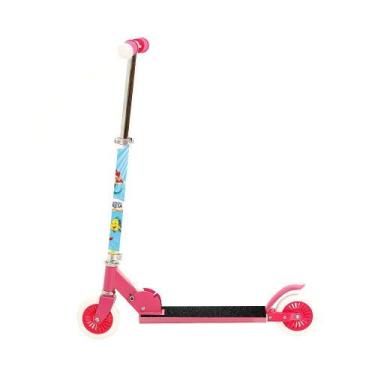 Imagem de Patinete Ariel De 2 Rodas Infantil De Menina Rosa - Bbr Toys