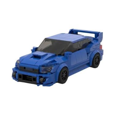 Imagem de Blocos De Montar De Carro Esportivo Para Meninos MOC Subaru WRX STI 30