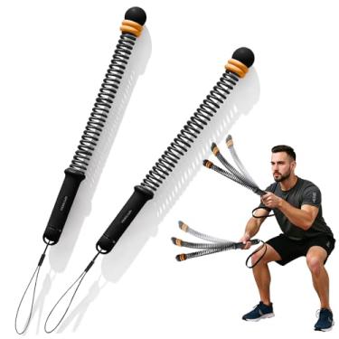 Imagem de Cordas de batalha sem corda para exercícios físicos, corda de pular sem fio, treino portátil para academia em casa, cordas de batalha para exercícios HIIT, treinamento cardiovascular de baixo impacto